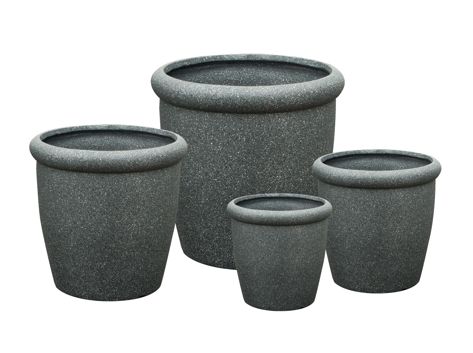 Round Marble Pots